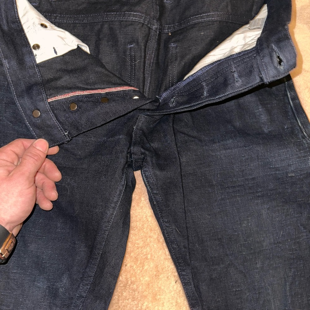 3Sixteen jeans.sz.30. 14 oz unsanforized denim!